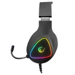 Rampage M7 MONCHER Siyah RGB Led USB 7.1 Gaming Mikrofonlu Oyuncu Kulaklığı