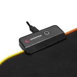 Rampage MP-21 Siyah 252*328*3mm RGB Ledli Gaming  Mouse Pad