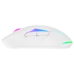 Rampage NOVA M4 Kablosuz Beyaz RGB Ledli Şarjlı Gaming Oyuncu Mouse