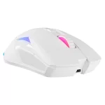 Rampage NOVA M4 Kablosuz Beyaz RGB Ledli Şarjlı Gaming Oyuncu Mouse