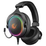 Rampage ONYX-S Siyah USB 7.1 RGB Led + Ses Kontrollü Oyuncu Mikrofonlu Kulaklık