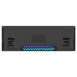 Rampage RADIANT K11 Siyah Type-C Bağlantılı RGB Puding Tuşlu US Layout Red Switch Gaming Klavye