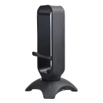Rampage RM-H66 GUARD Siyah RGB Işıklı 2*Usb Port Kulaklık İçin Stand
