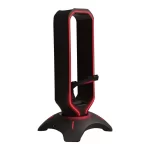 Rampage RM-H66 GUARD Siyah RGB Işıklı 2*Usb Port Kulaklık İçin Stand