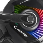 Rampage RM-K66 TYPHOON Siyah USB 7.1 Version RGB Ledli Gaming Oyuncu Mikrofonlu Kulaklık
