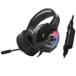 Rampage RM-K66 TYPHOON Siyah USB 7.1 Version RGB Ledli Gaming Oyuncu Mikrofonlu Kulaklık