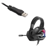Rampage RM-K66 TYPHOON Siyah USB 7.1 Version RGB Ledli Gaming Oyuncu Mikrofonlu Kulaklık