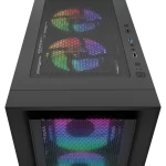 Rampage VOYAGER 750W 80+ BRONZE Siyah 4*RGB Fan ATX Mid-T Gaming Oyuncu Kasası