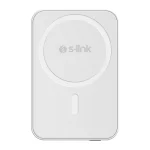 S-link M5 5000mAh PD20W Magsafe 15W Kablosuz Type-C Beyaz Powerbank