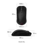 Zowie S2-DW 4000Hz 3200 DPI Kablosuz E-Spor Gaming Mouse