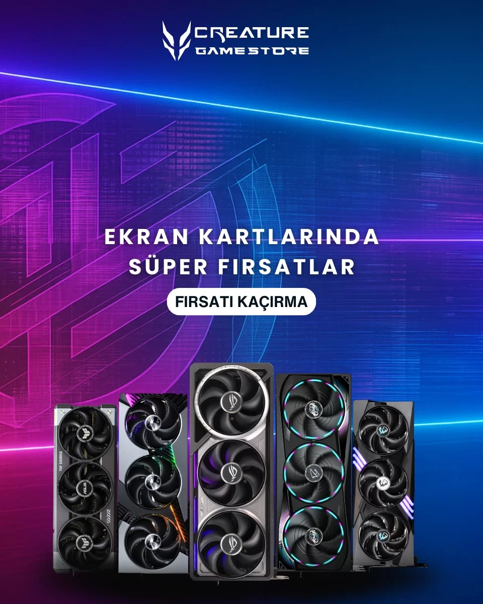 Ekran Kartı Kampanyaları – NVIDIA & AMD Modellerde Kaçırılmayacak Fırsatlar. ekran kartı kampanyası, ekran kartı indirimi, NVIDIA ekran kartı, AMD ekran kartı, RTX ekran kartları