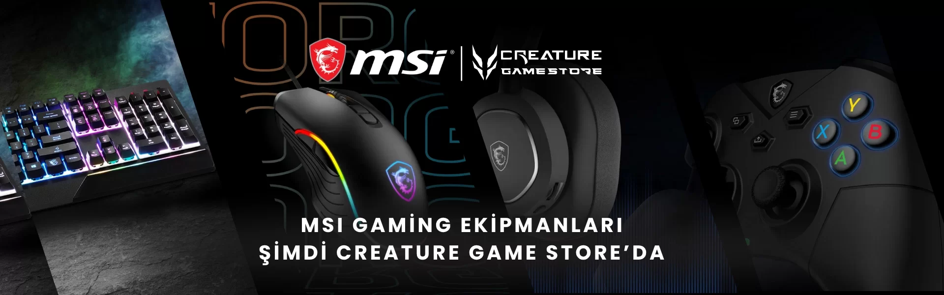 MSI Gaming Ekipmanları Artık Creature Game Store’da – Güç, Konfor ve RGB Şıklık Bir Arada