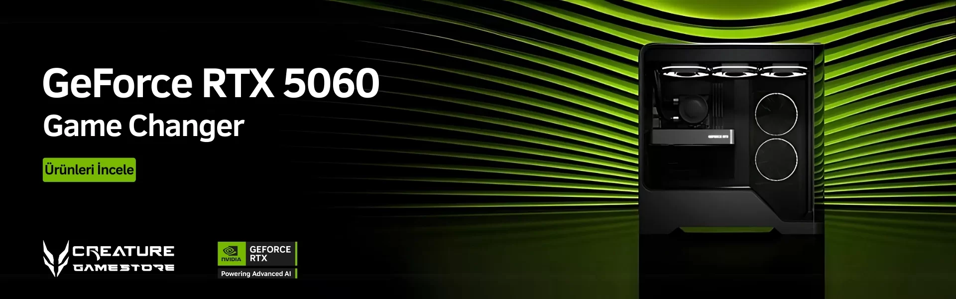 RTX 5060 Ekran Kartlı Hazır Sistemler – Yeni Nesil Oyun Performansı