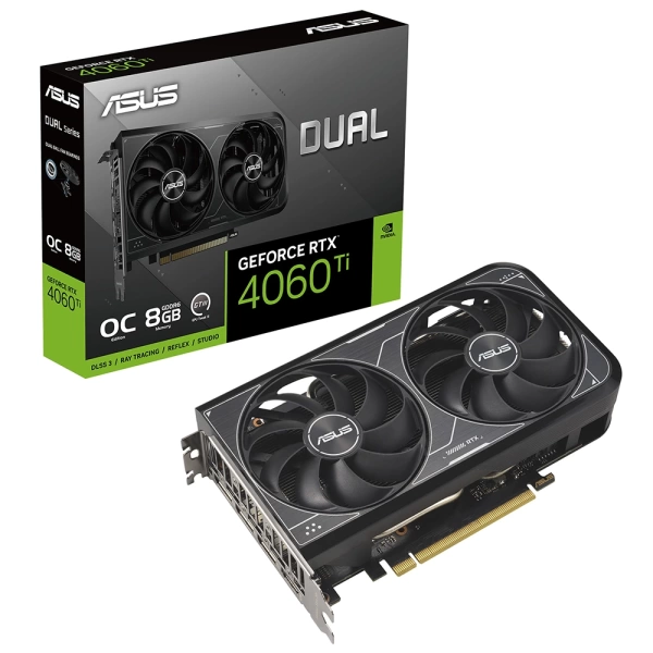 Asus GeForce RTX 4060 Ti Dual O8G V2 8GB GDDR6 128 Bit Ekran Kartı