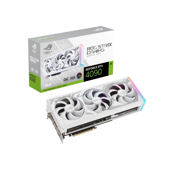 Asus GeForce RTX 4090 Rog Strix White 24GB GDDR6X Ekran Kartı