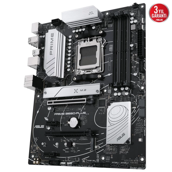 Asus Prime B650-PLUS-CSM DDR5 6400MHz (OC) RGB M.2 AM5 ATX Anakart