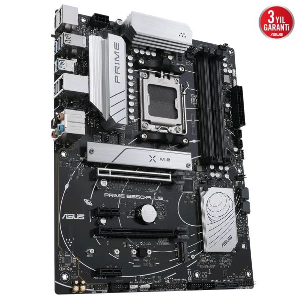 Asus Prime B650-PLUS-CSM DDR5 6400MHz (OC) RGB M.2 AM5 ATX Anakart
