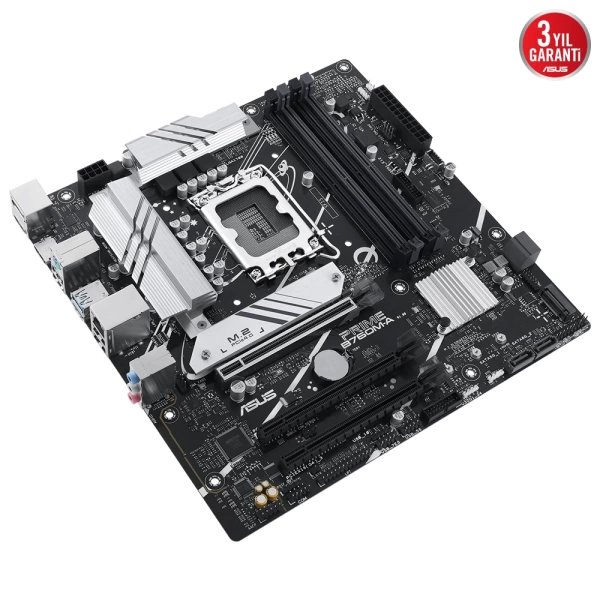 Asus Prime B760M-A-CSM DDR5 7200mhz (OC) RGB M.2 1700p mATX Anakart