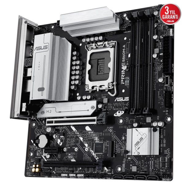 Asus Prime B860M-A-CSM 8666MHz (OC) M.2 LGA1851 mATX Anakart