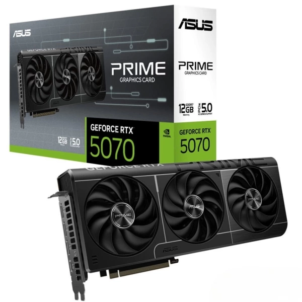 Asus Prime GeForce RTX 5070 12GB DLSS 4 192 Bit GDDR7 Ekran Kartı