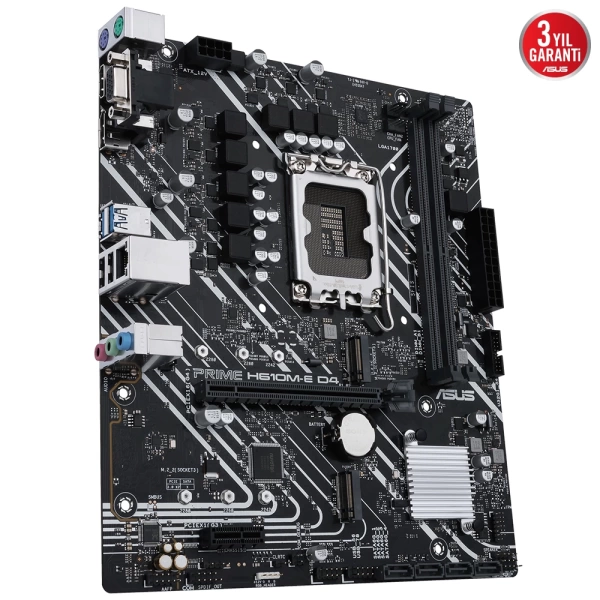 Asus Prime H610M-E D4-CSM DDR4 3200MHz (OC) M.2 1700p mATX Anakart