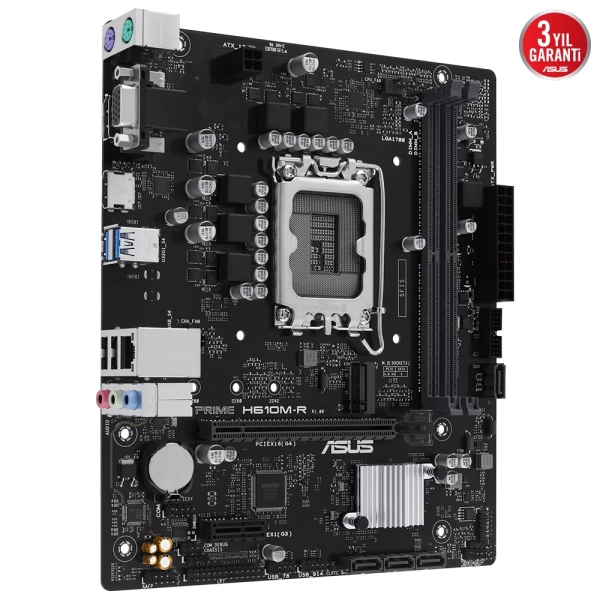 Asus Prime H610M-R-SI DDR5 5600mhz(OC) M.2 1700p mATX Anakart