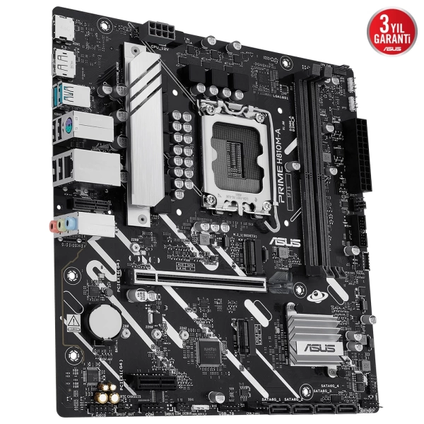 Asus Prime H810M-A-CSM 6400MHz (OC) M.2 1851p mATX Anakart