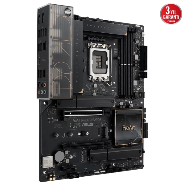 Asus ProArt B760 CREATOR DDR4 5333MHz (OC) RGB M.2 1700p ATX Anakart