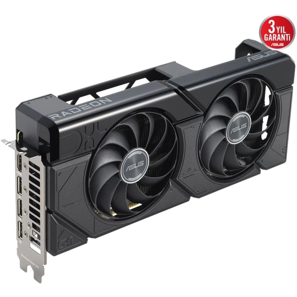 Asus Radeon RX 7700 XT Dual O12G 12GB GDDR6 192 Bit Ekran Kartı