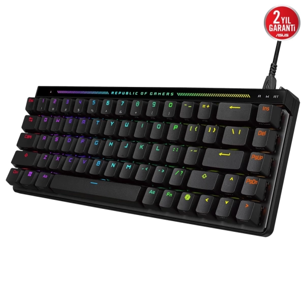 Asus ROG Falchion Ace HFX - ROG HFX Manyetik Switch 8000 Hz Siyah Mekanik Gaming Klavye