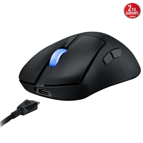 Asus ROG Keris II Wireless Ace 42000 DPI 750 IPS Optik Sensör Siyah Gaming Mouse