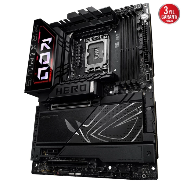 Asus ROG MAXIMUS Z890 HERO WiFi 8800mhz(OC) RGB M.2 1851p ATX Anakart