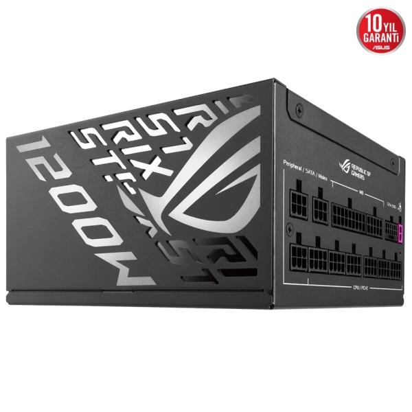 Asus ROG Strix 1200P 1200W 80+ Platinum ATX 3.1, PCIE GEN 5 Tam Modüler Güç Kaynağı