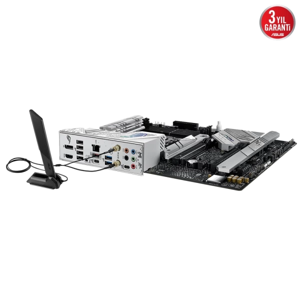 Asus ROG Strix B760-A GAMING WIFI DDR5 7800MHz (OC) RGB M.2 1700p ATX Anakart