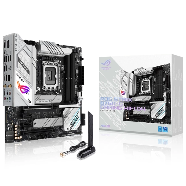 Asus ROG Strix B760-G Gaming WIFI DDR4 5333MHz (OC) RGB M.2 1700p mATX Anakart