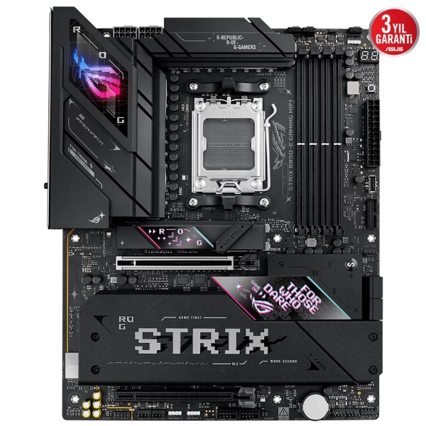 Asus ROG Strix B850-E Gaming WIFI DDR5 8000Mhz (OC) M.2 AM5 ATX Anakart