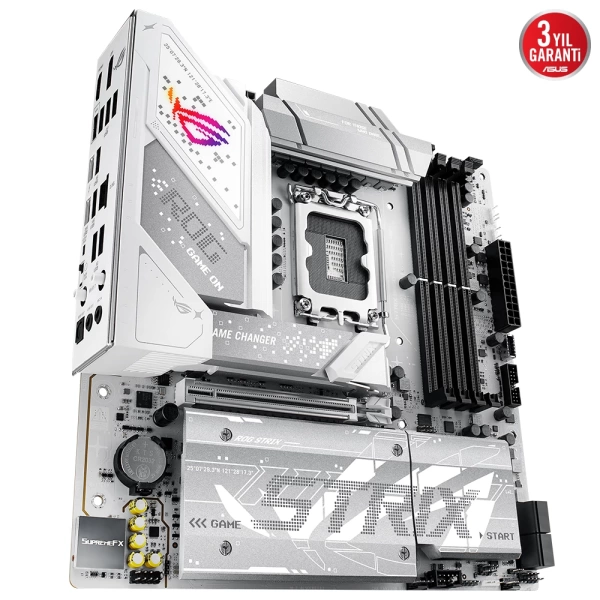 Asus ROG Strix B860-G Gaming WIFI DDR5 9066Mhz (OC) M.2 1851p mATX Anakart