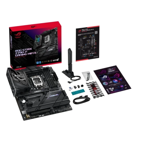 Asus ROG STRIX Z790-F Gaming Wi-Fi II 8000mhz(OC)  RGB M.2 1700p ATX DDR5 Anakart