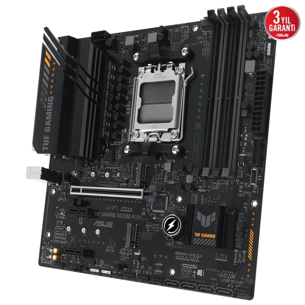 Asus TUF Gaming A520M-PLUS WIFI DDR4 4800MHz (OC) RGB M.2 AM4 mATX Anakart