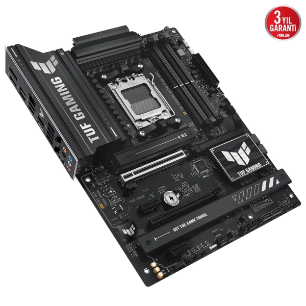 Asus TUF Gaming B850 Plus WIFI DDR5 8000Mhz (OC) M.2 AM5 ATX Anakart