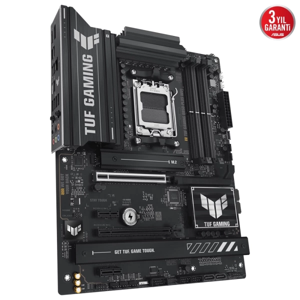 Asus TUF Gaming B850 Plus WIFI DDR5 8000Mhz (OC) M.2 AM5 ATX Anakart