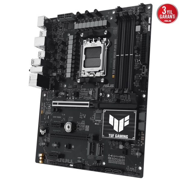 Asus TUF Gaming B850 Plus WIFI DDR5 8000Mhz (OC) M.2 AM5 ATX Anakart