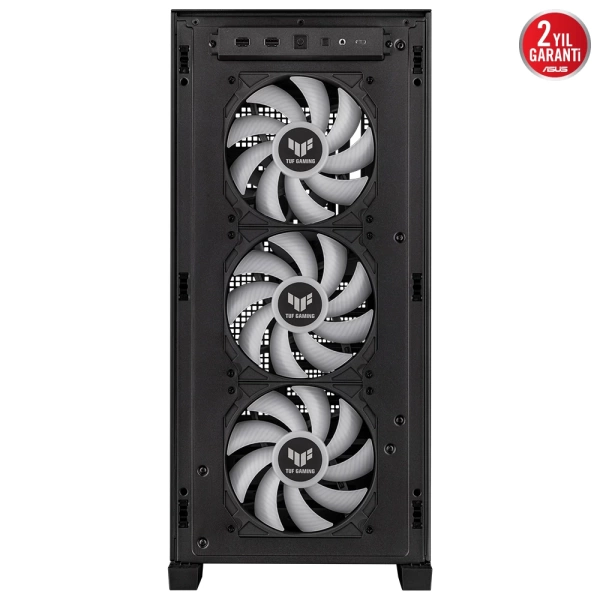 Asus TUF Gaming GT302 ARGB Temperli Cam Siyah E-ATX Mid Tower Kasa