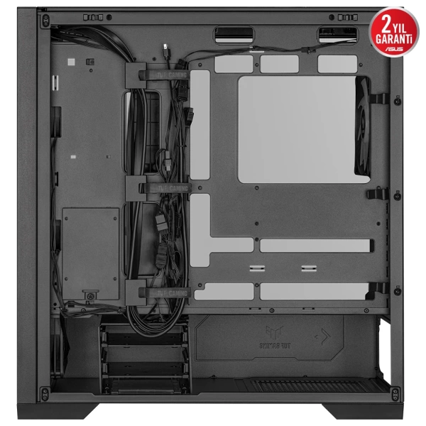 Asus TUF Gaming GT302 ARGB Temperli Cam Siyah E-ATX Mid Tower Kasa