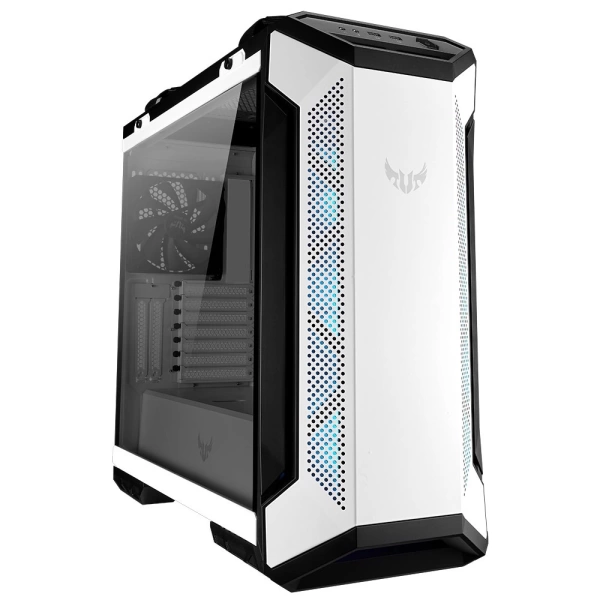 Asus TUF Gaming GT501 White Edition RGB Tempered Glass USB 3.1 Mid Tower Kasa