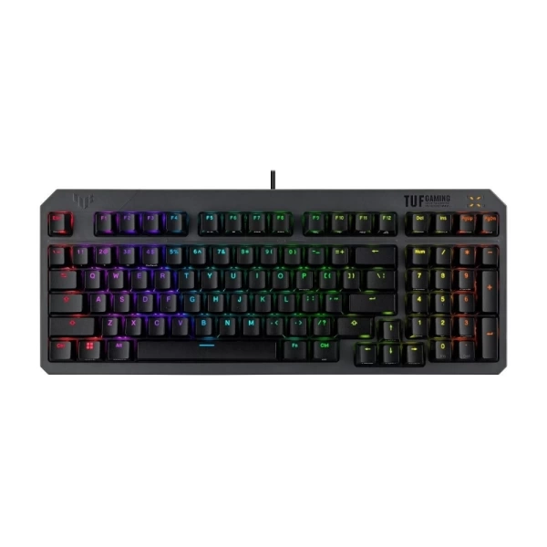 Asus TUF Gaming K3 GEN II Optical Mechanical RGB Red Switch IP57 Kablolu Gaming Klavye