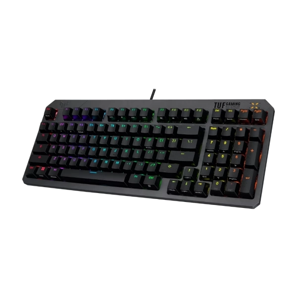 Asus TUF Gaming K3 GEN II Optical Mechanical RGB Red Switch IP57 Kablolu Gaming Klavye