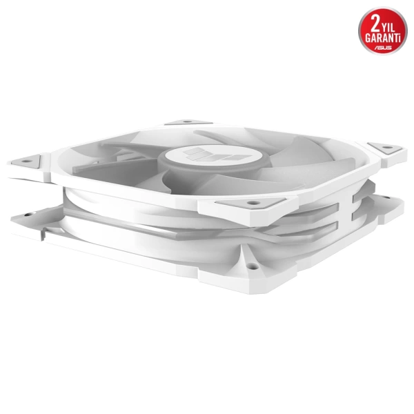 Asus TUF Gaming TR120 ARGB Beyaz 120mm 3lü Set Kasa Fanı