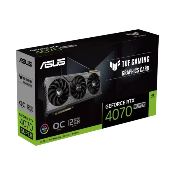 Asus TUF GeForce RTX 4070 Super OC 12GB GDDR6X 192 Bit Ekran Kartı