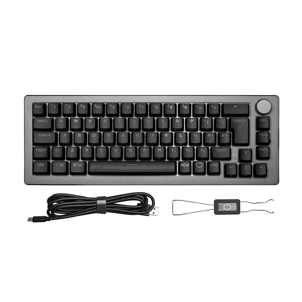 Cooler Master CK720 Siyah RGB Hot Swap %65 Kailh Box White Switch Mekanik Kablolu Gaming Klavye